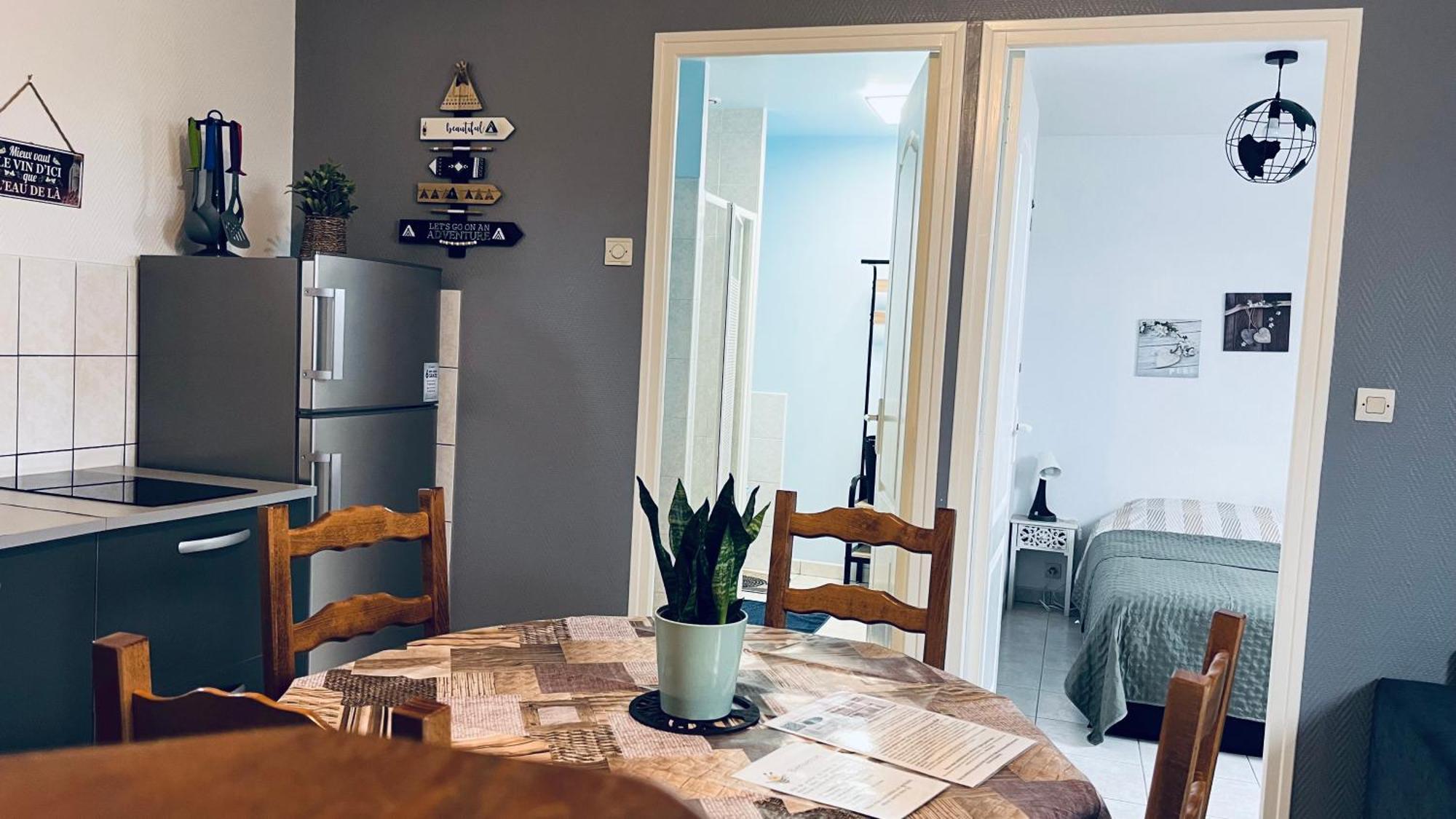 Apartament L'Arbre De Vy - T2 42M2 Independant, 5 Pers, Garage, Proche Gare Le Mans Zewnętrze zdjęcie